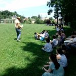 Lancement des fusées de l'EPI recyclage des déchets en 5e en maths et SVT avec M. Sevelinge et Bonichon